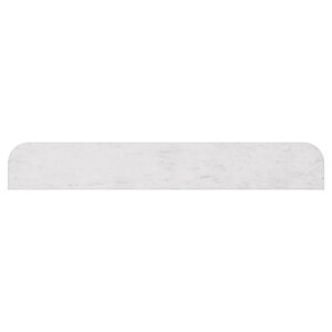 1200mm Curved Stone Vanity Splashback