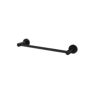 Round Single Towel Rail 300mm